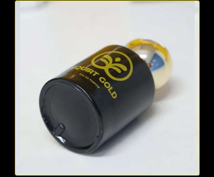 Squirt Gold Eau De Parfum bottle