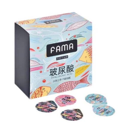 FAMA 001 Condoms – Extra Wet, Ultra-Thin 0.01mm, Long-Lasting, Super Enjoyable to Use