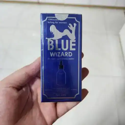 Blue Wizard original packaging