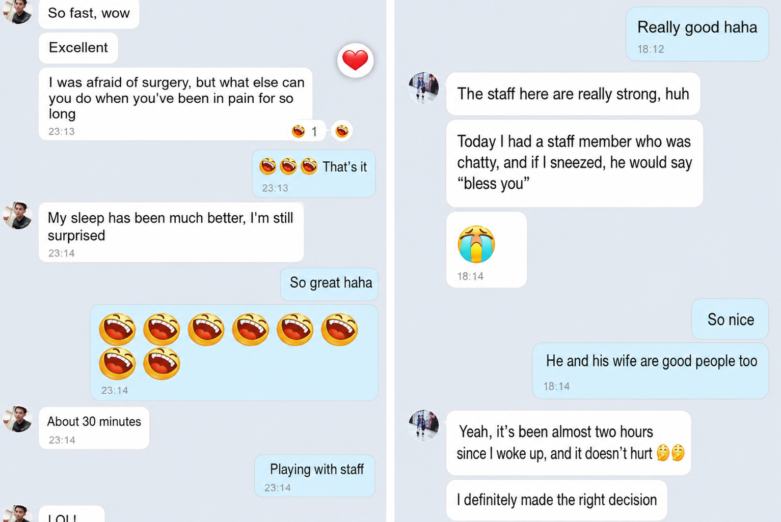 Verified customer feedback