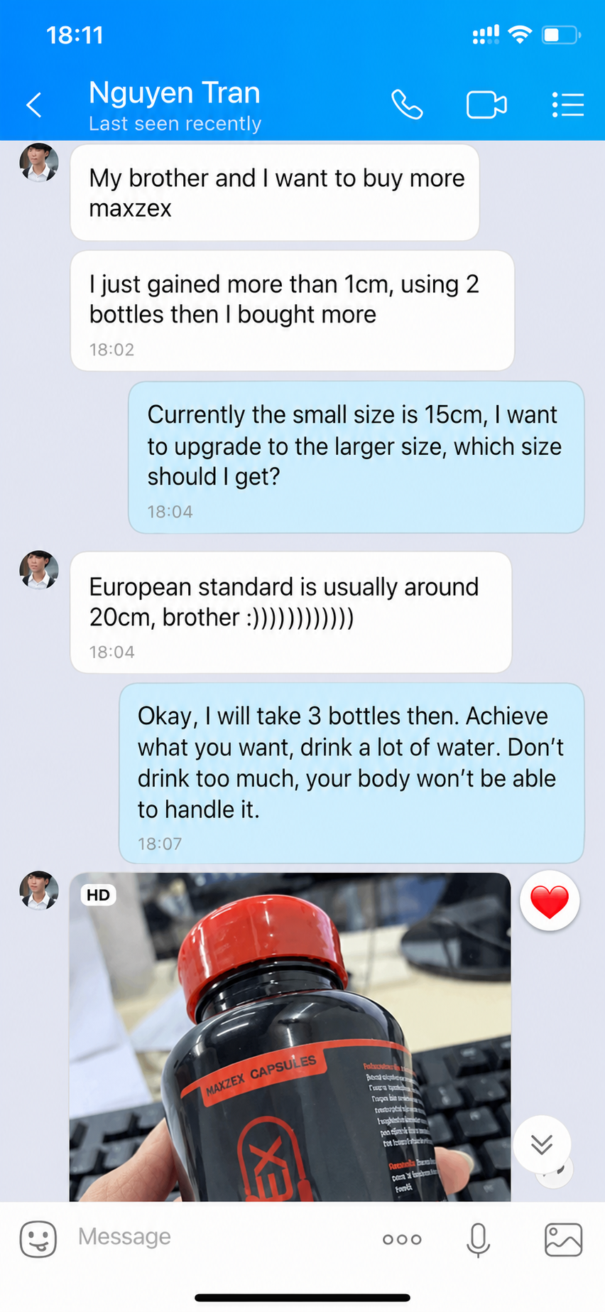 Verified customer feedback