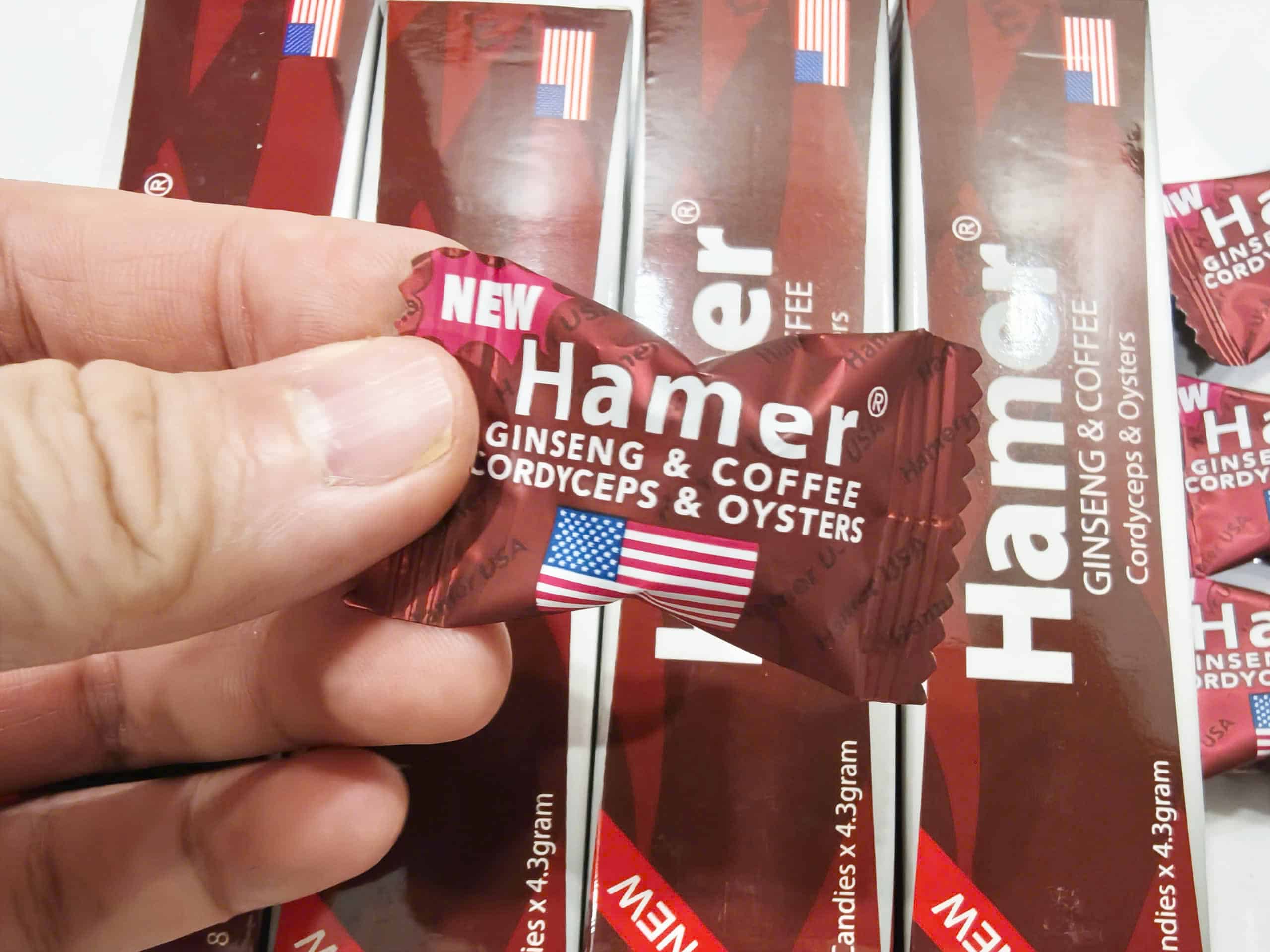 Genuine Hamer product held in hand