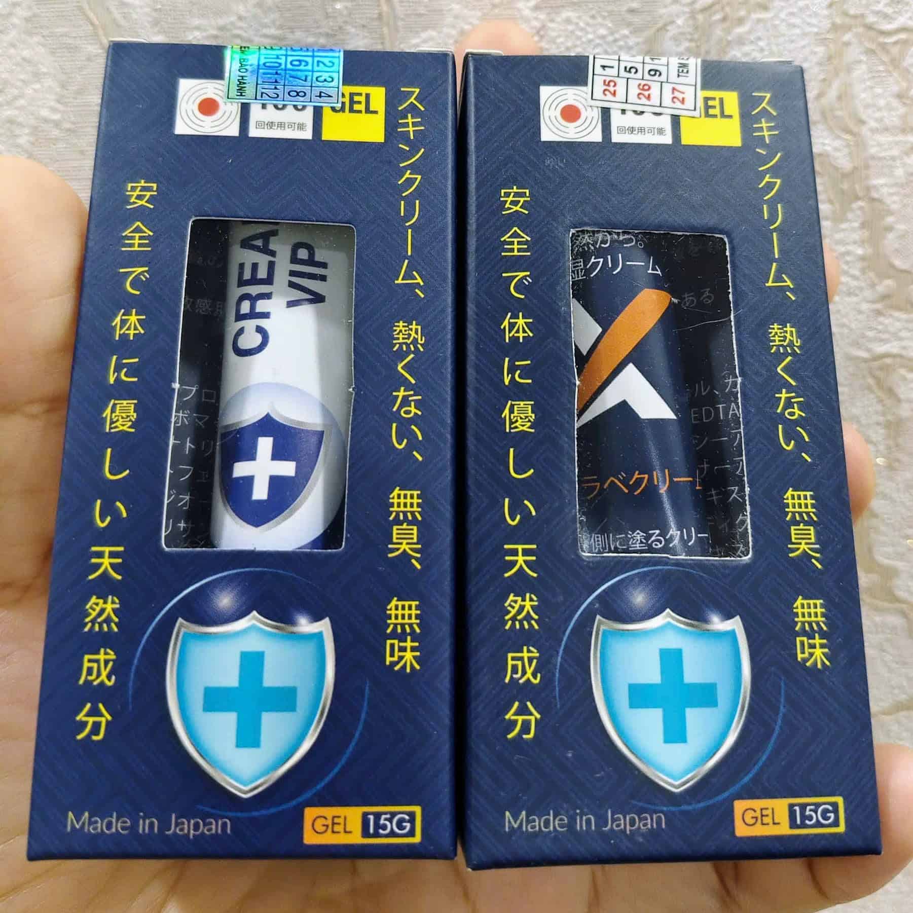 Genuine Japanese Vip Cream - topical cream tube for men