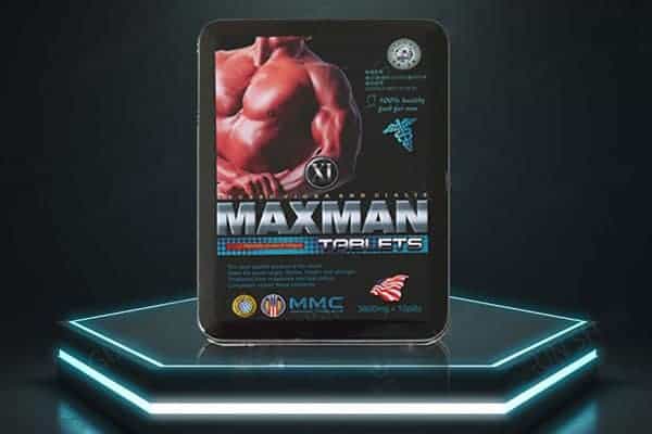 Genuine Maxman Tablets box
