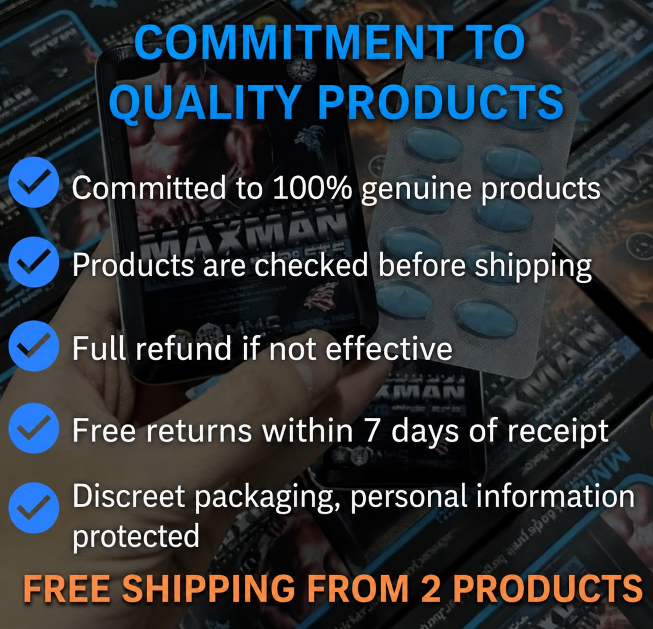Maxman guarantees quality and reliability