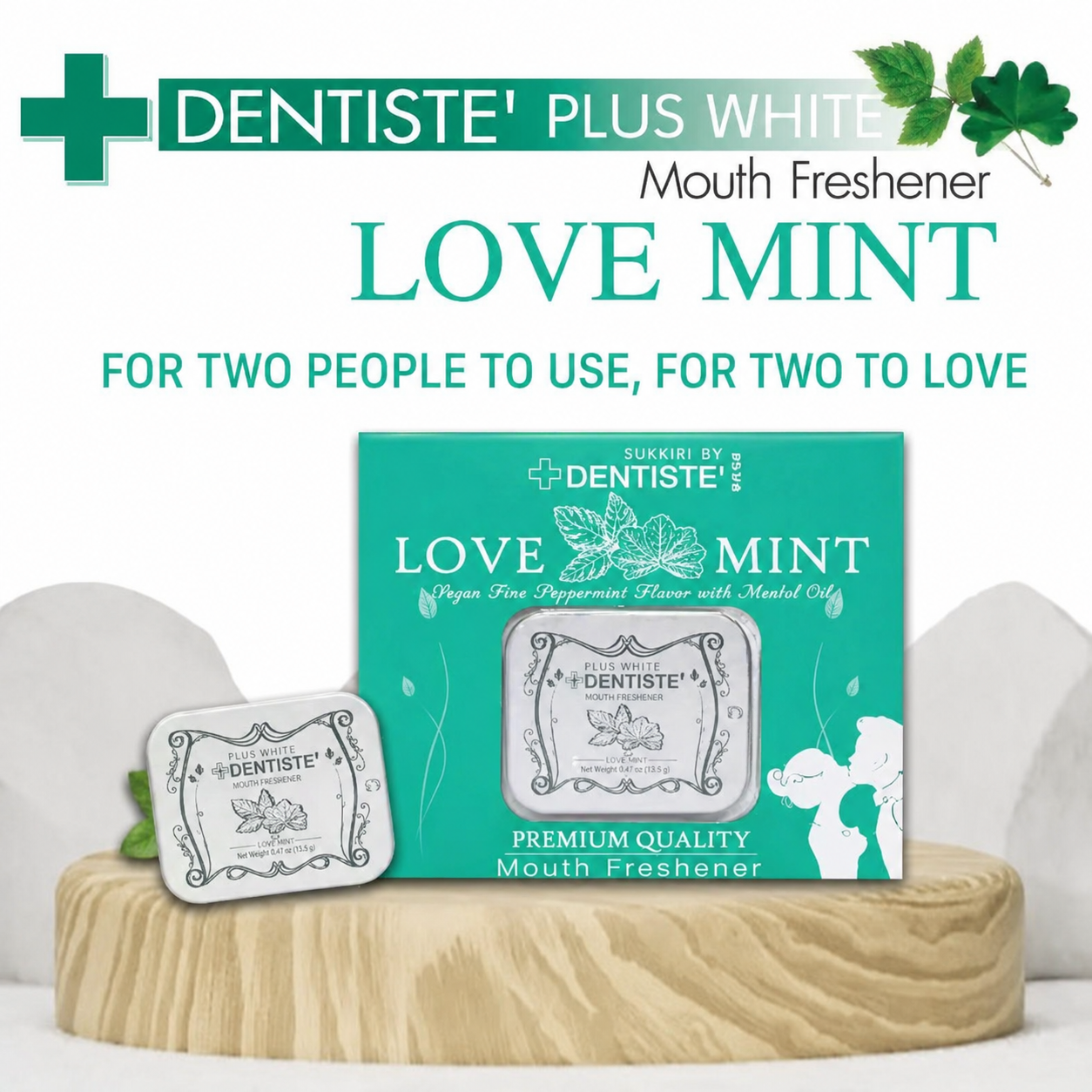 Dentiste Plus White Love Mint - one person uses it, two people love it
