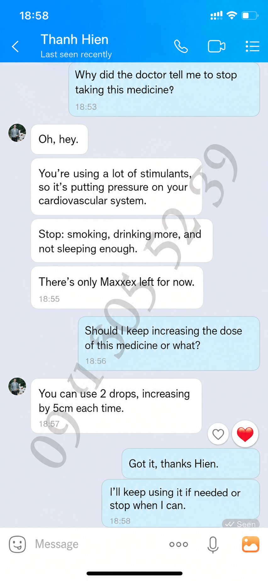 Maxzex customer feedback 4
