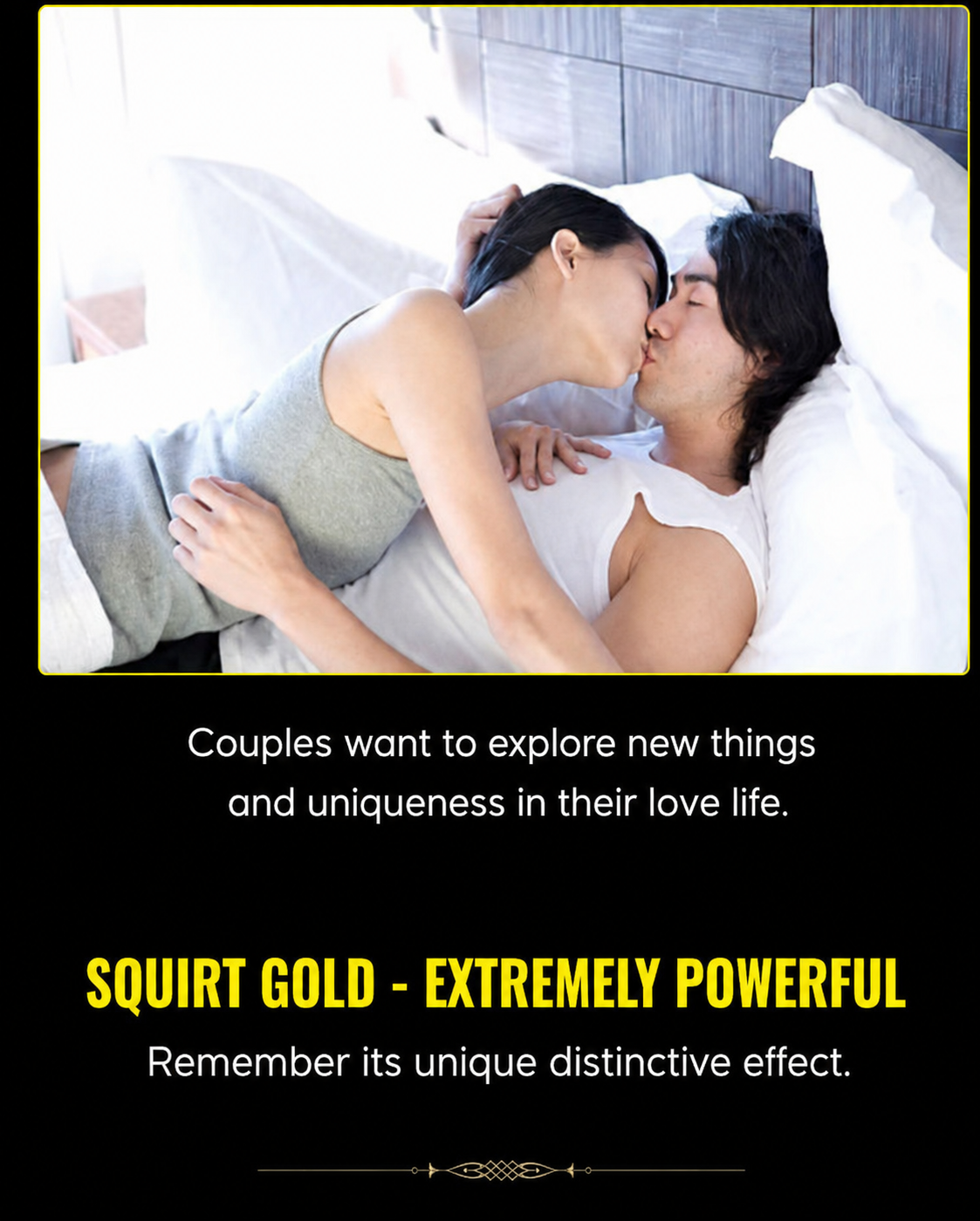 Couple exploring new experiences with Squirt Gold