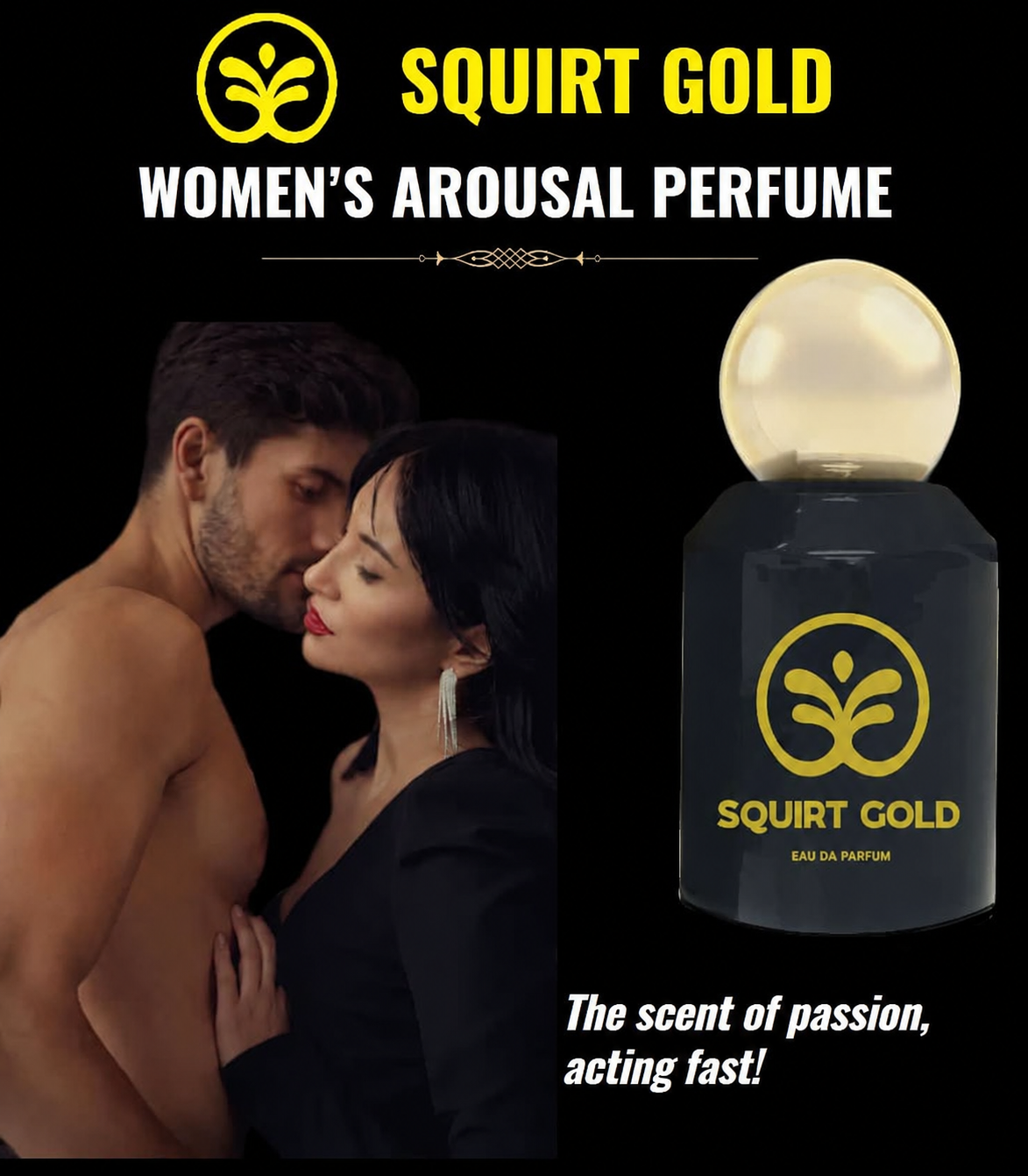 Squirt Gold strong female arousal perfume