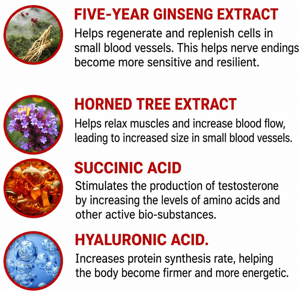 Maxzex herbal ingredients