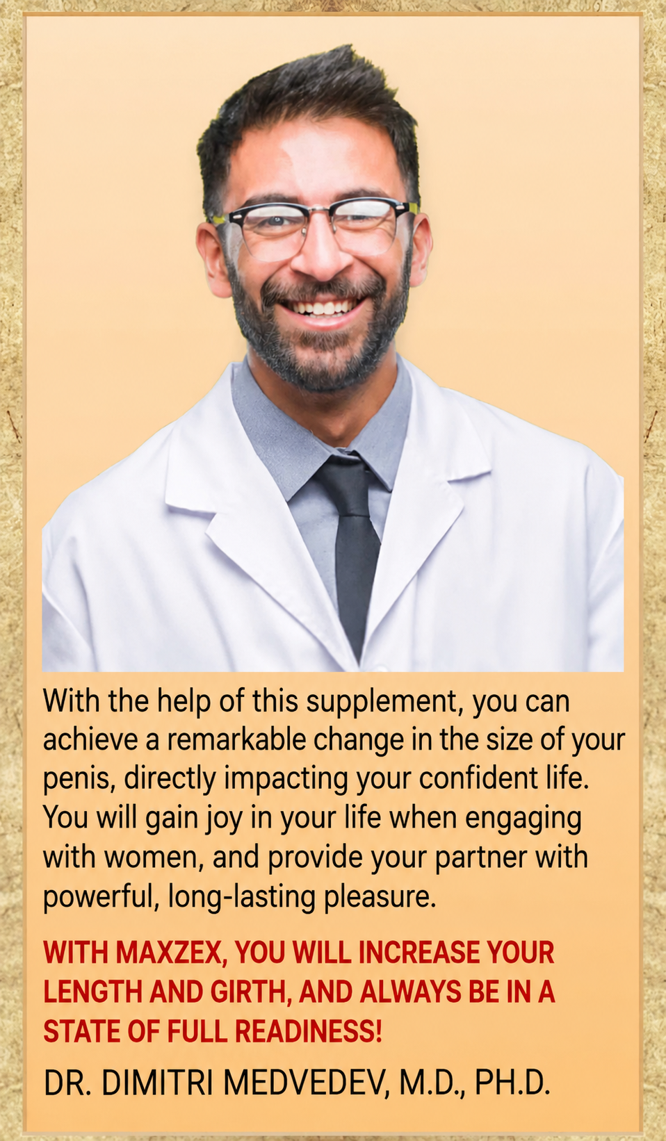 Doctor consulting about Maxzex