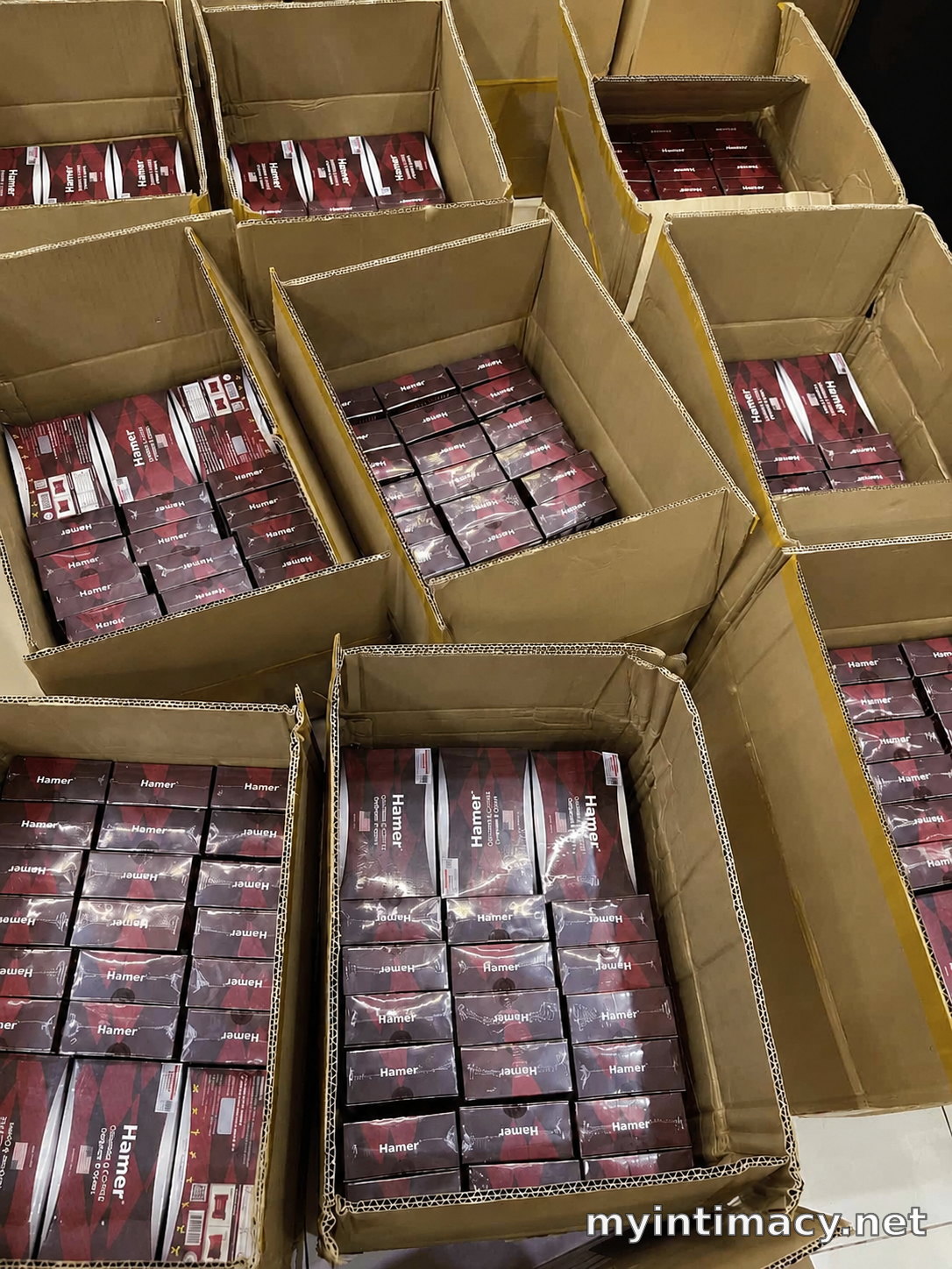 Hamer genuine warehouse stock with many boxes